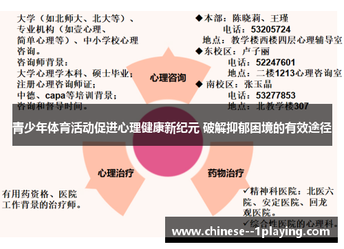 青少年体育活动促进心理健康新纪元 破解抑郁困境的有效途径